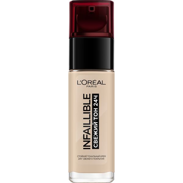 Крем тональный фарфор Infaillible L'Oreal Paris 30мл тон 015