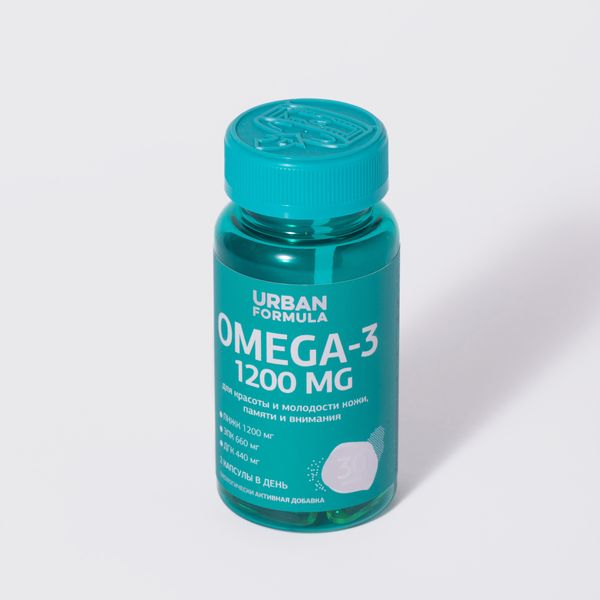 Океаника омега-3 60% 1200мг Urban Formula/Урбан Формула капсулы 1400мг 30шт фото №3