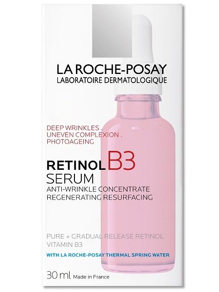 Сыворотка против глубоких морщин интенсивная выравнивающая Retinol В3 Serum La Roche-Posay/Ля рош позе 30мл фото №2