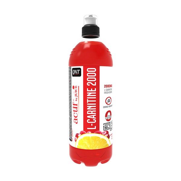 Напиток Actif by Juice (Актиф бай джус) 2000 L-карнитин Клюква-лимон QNT 700мл
