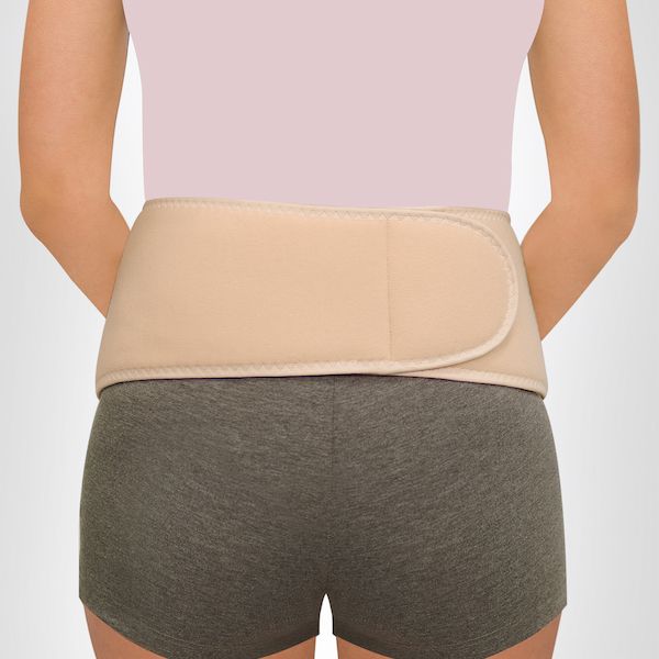 Бандаж для беременных дородовой Интерлин MamaLine MS B-1215, бежевый, р. L-XL фото №3