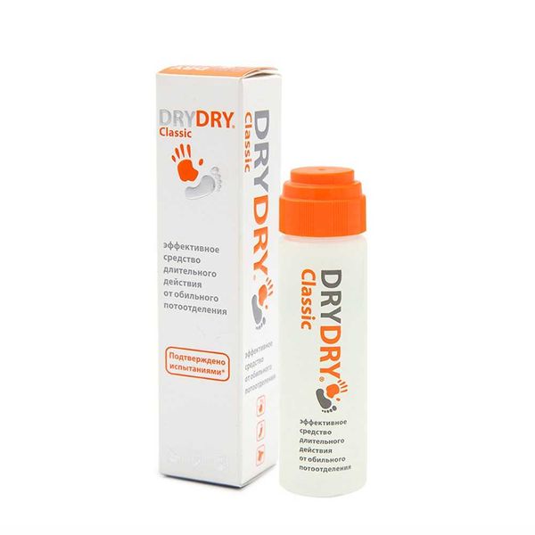 Средство от обильного потовыделения длительного действия Classic Dry Dry/Драй Драй 35мл