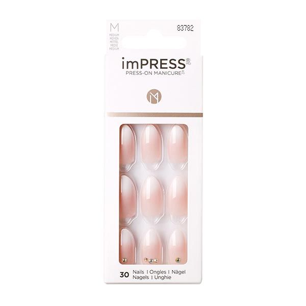 Лак твердый акцент романтичное настроение длина средняя Impress Manicure Color Kiss