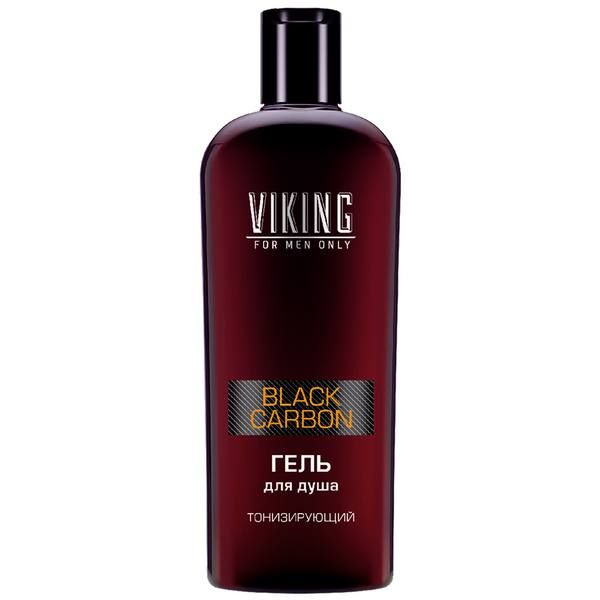 Гель для душа тонизирующий Black carbon Viking/Викинг 300мл
