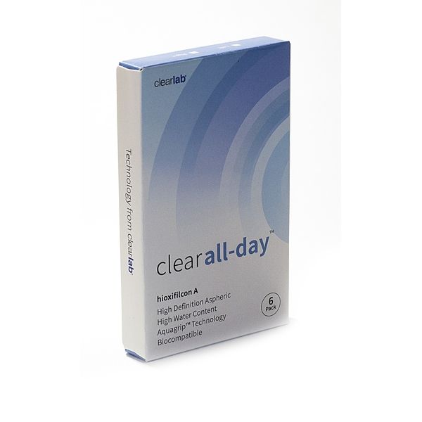 Линзы контактные ClearLab Clear All-Day (8.6/-2.50) 6шт