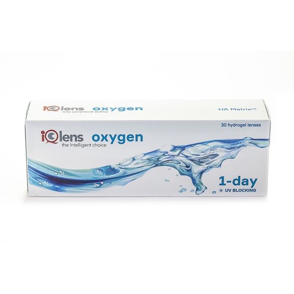Линзы контактные IQlens Oxygen Daily (8.7/-7.50) 30шт
