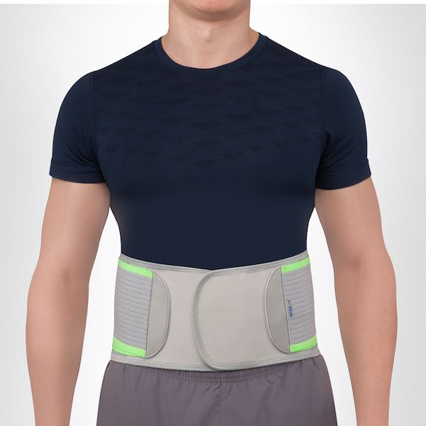 Бандаж пояснично-крестцовый Интерлин SportSupport SL B02, серый, р.XXL фото №6