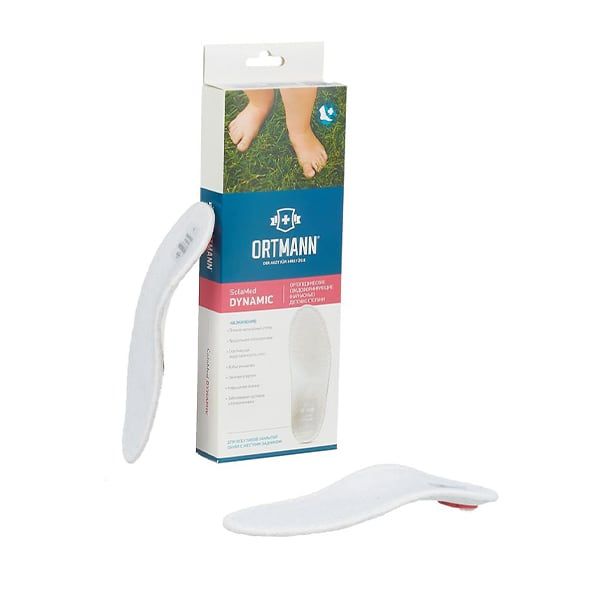Стельки ортопедические Ortmann/Ортманн SolaMed Dynamic KAX1433 белый,р.34 фото №2