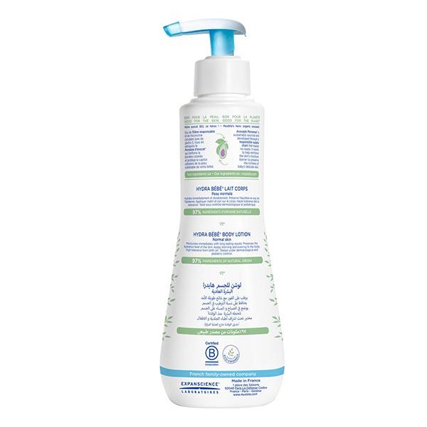 Молочко для тела Hydra Bebe Mustela/Мустела фл. 300мл