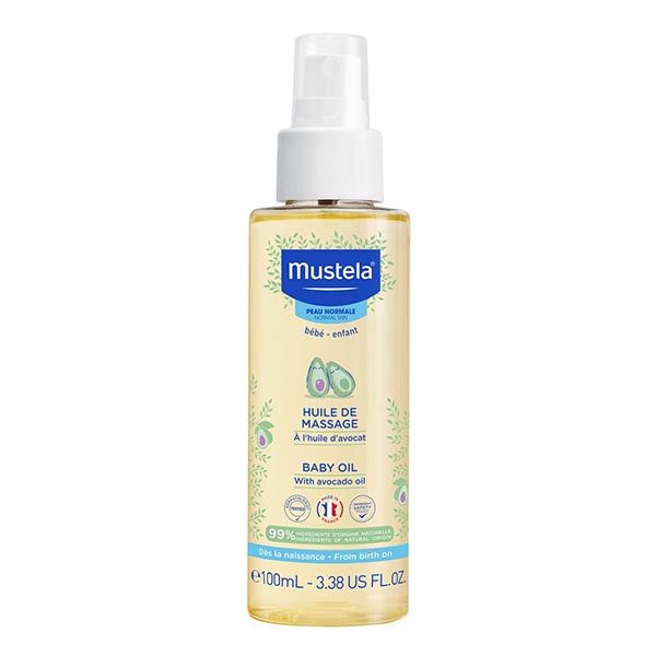 Масло массажное детское Mustela/Мустела фл. с рапылителем 100мл