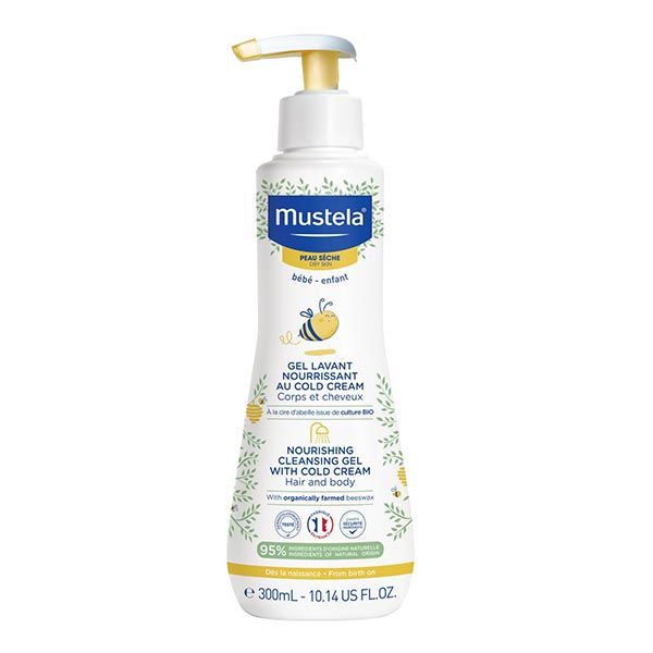 Гель для купания питательный с кольд-кремом Mustela/Мустела фл. 300мл фото №2