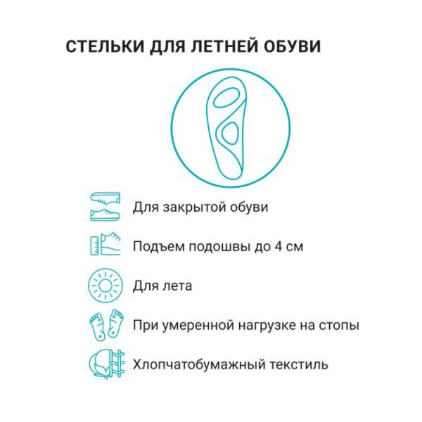 Стельки ортопедические Ortmann/Ортманн SolaPro Spira AX1433 белый, р.39 фото №6