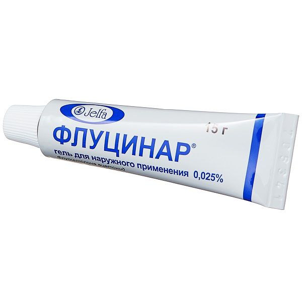 Флуцинар гель для наружного применения 0,025% 15г  фото №2