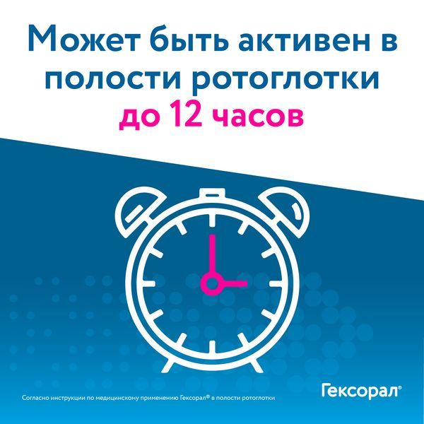 Гексорал с 4 насадками аэрозоль от боли в горле для местного применения 0,2% 40мл фото №9