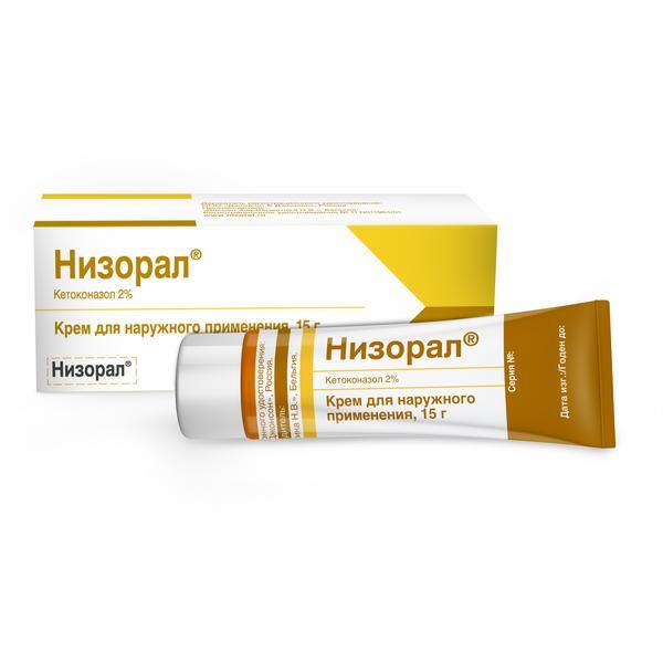 Низорал крем для наружного применения 2% 15г