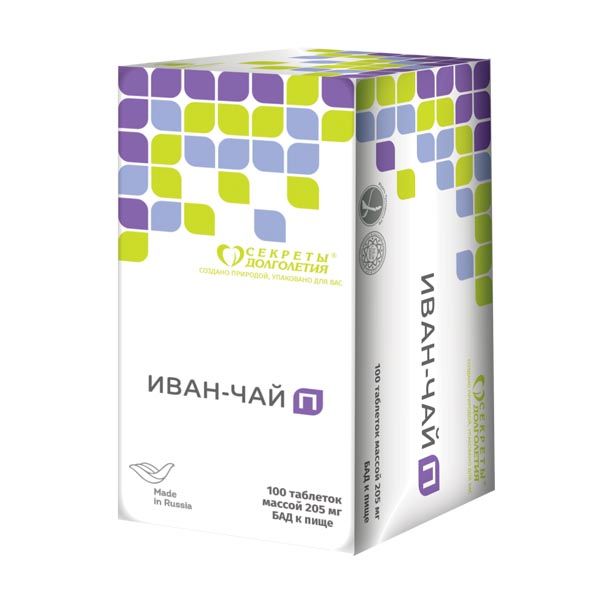 Иван-чай-П Парафарм таблетки 0,205г 100шт