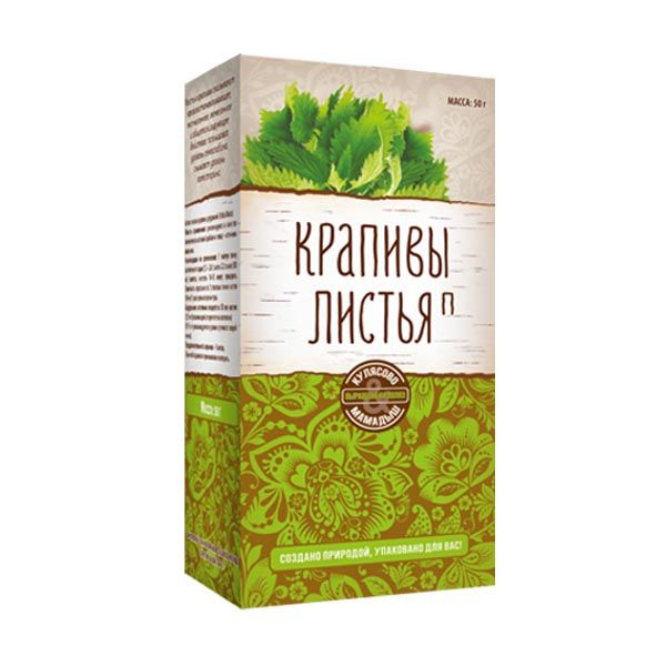 Крапивы листья Парафарм пачка 50г