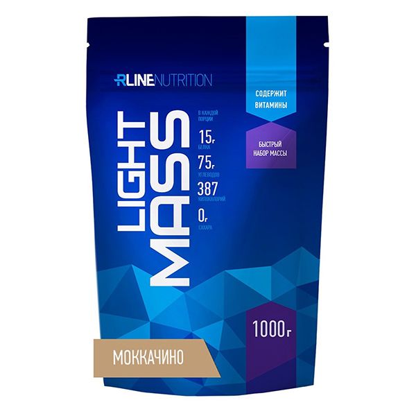 Гейнер моккачино Light Mass R-Line 1кг