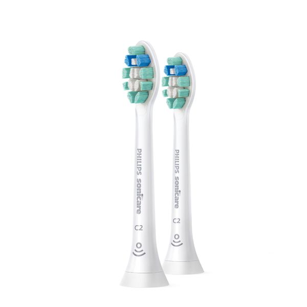 Насадка для электрических зубных щеток ProResults Plaque Defence Sonicare Philips/Филипс 2шт (HX9022/10) фото №4