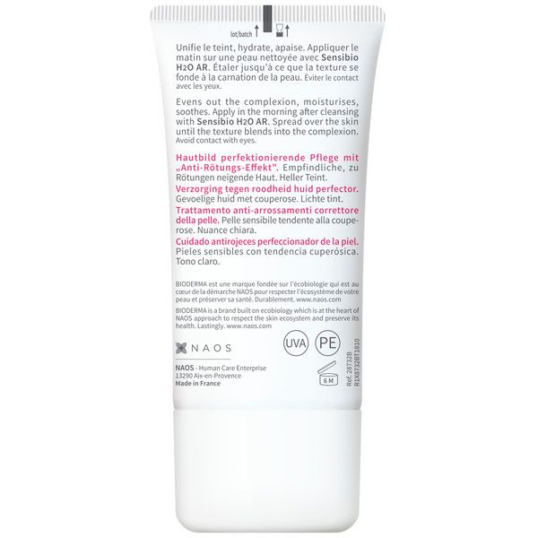 ВВ-крем для кожи с покраснениями и розацеа тонирующий SPF30 AR Sensibio Bioderma/Биодерма 40мл фото №2