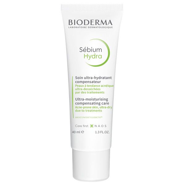 Крем для пересушенной кожи с воспалениями увлажняющий Hydra Sebium Bioderma/Биодерма 40мл фото №4