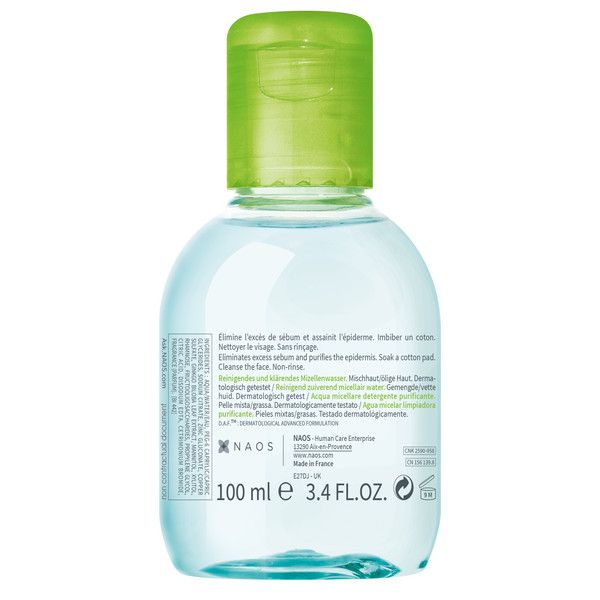 Вода мицеллярная H2O Sebium Bioderma/Биодерма фл. 100мл фото №2 Вода мицеллярная H2O Sebium Bioderma/Биодерма фл. 100мл фото №2