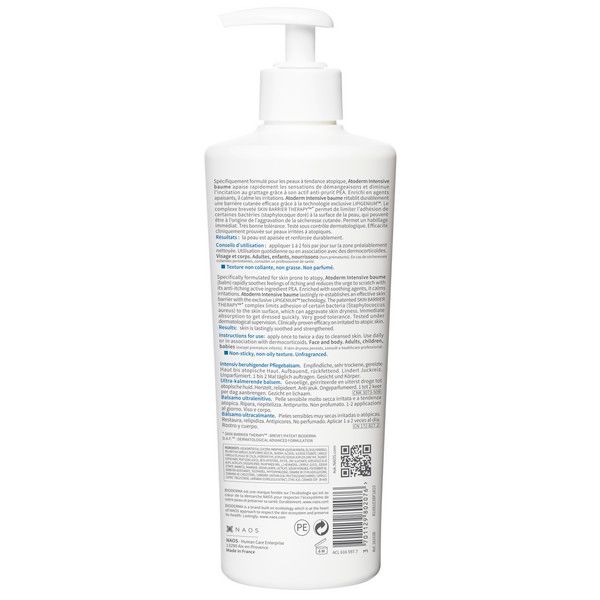 Бальзам для сухой и атопичной кожи лица и тела восстанавливающий Atoderm Bioderma/Биодерма 500мл фото №3
