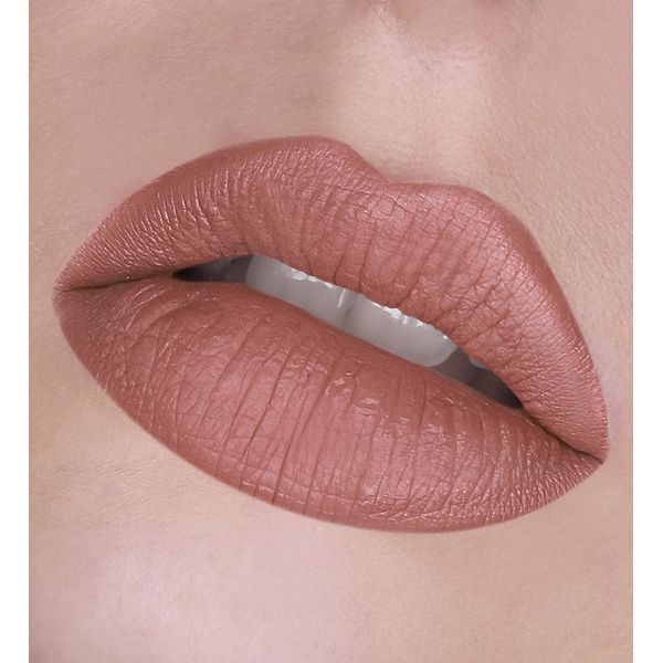 Помада губная жидкая Matt tattoo no transfer 12H Luxvisage 3,8мл тон 121 Taupe nude фото №3