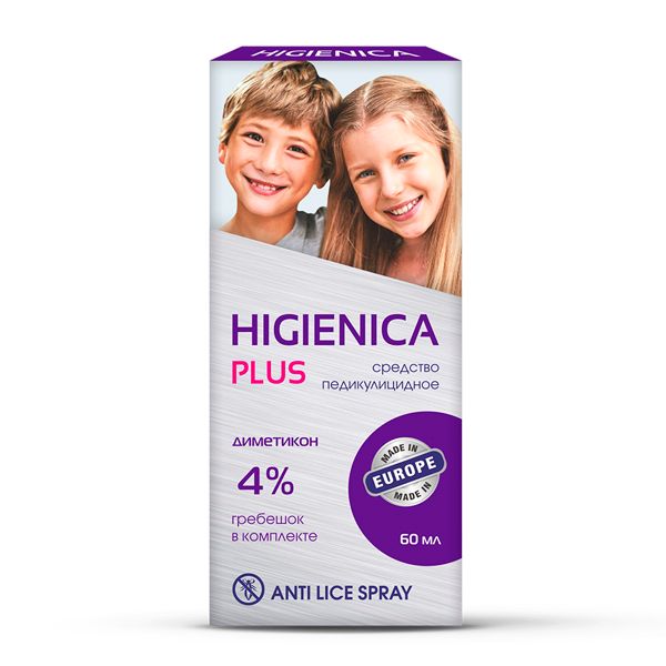 Средство педикулицидное 4% лосьон от вшей и гнид Higienica/Хигиеника плюс фл. 60мл №1 фото №3