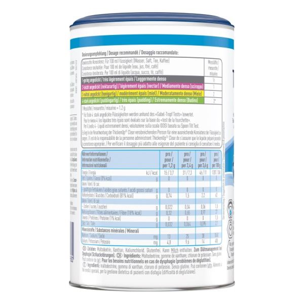 Загуститель еды и напитков Thicken Up Clear Resource/Ресурс 125г фото №6