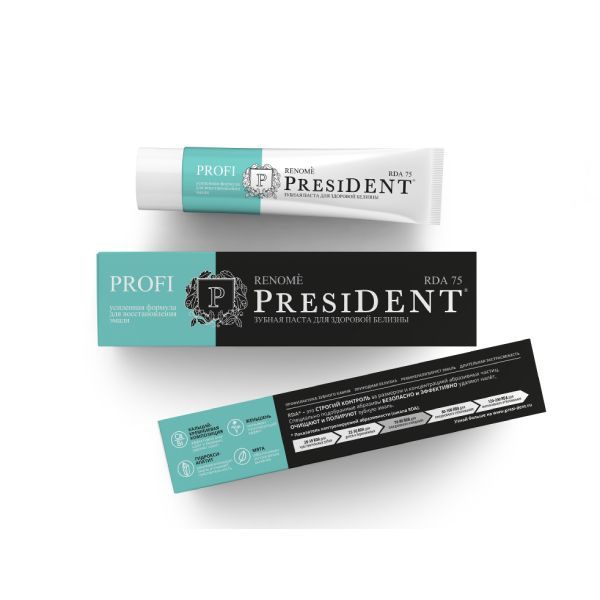 Паста зубная President/Президент Profi Renome туба 100мл фото №2