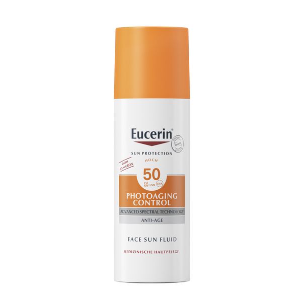 Флюид солнцезащитный для лица SPF50+ Photoaging Control Eucerin/Эуцерин 50мл (87934) фото №3