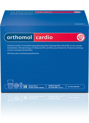 Кардио Orthomol/Ортомоль саше двойное 30шт