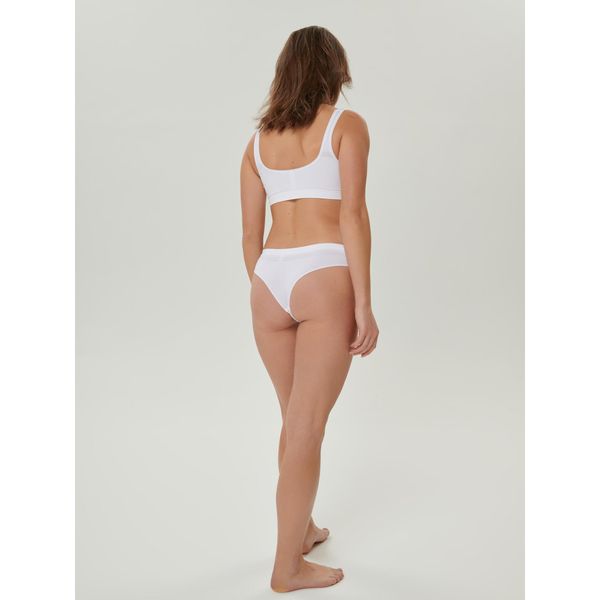 Бюстгальтер бесшовный из микрофибры белый Brassiere SL Pompea р.L/XL фото №2
