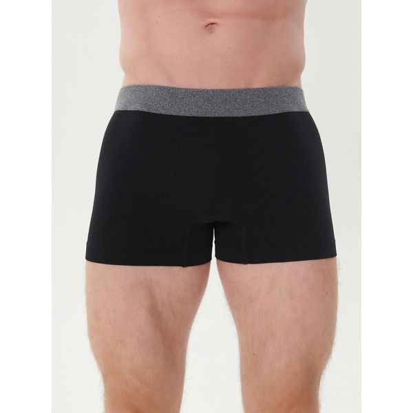 Боксеры мужские черные Q-Nova Nylon 6.6 Eco Friendly Pompea р.S/M фото №4