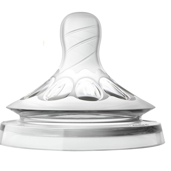 Соска силиконовая с потоком для новорожденного Philips Avent 2шт (SCF041/27) фото №7