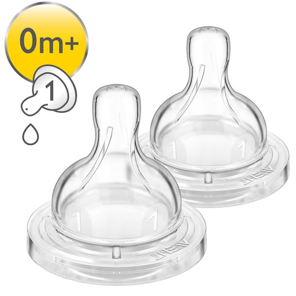 Соска силиконовая для новорожденного Philips Avent 2шт (SCF631/27) Соска силиконовая для новорожденного Philips Avent 2шт (SCF631/27)