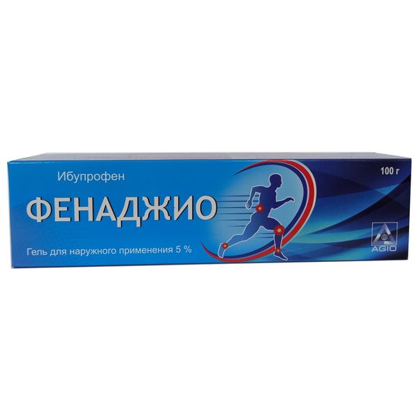 Фенаджио гель для наружного применения 5% 100г