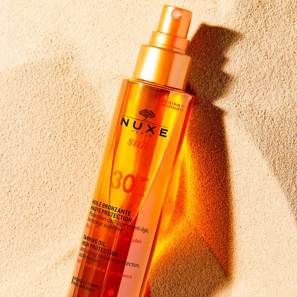 Масло солнцезащитное для лица и тела для загара SPF30 Sun Nuxe/Нюкс 150мл фото №2