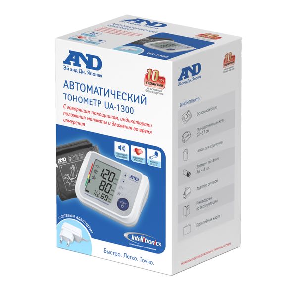 Тонометр автоматический UA-1300 A&D/Эй энд Ди фото №3