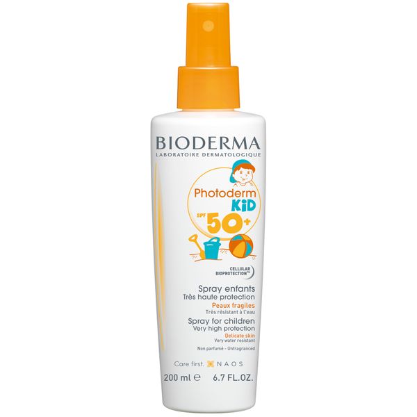 Спрей солнцезащитный для лица и тела детский SPF50+ Photoderm Bioderma/Биодерма 200мл Спрей солнцезащитный для лица и тела детский SPF50+ Photoderm Bioderma/Биодерма 200мл
