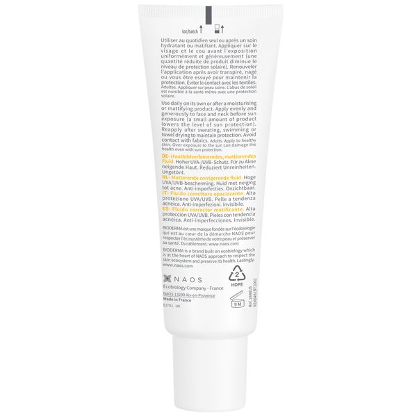 Эмульсия матирующая SPF30 AKN Photoderm Bioderma/Биодерма туба 40мл фото №5