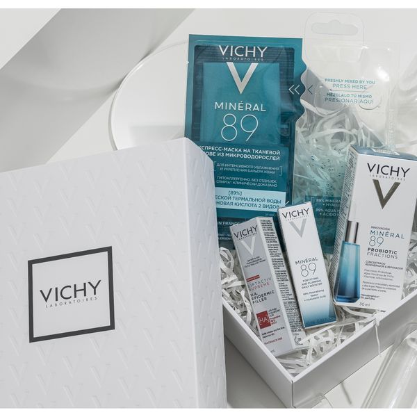 Набор Mineral 89 Vichy/Виши: Протокол восстанавления кожи после стресса 4 продукта фото №3