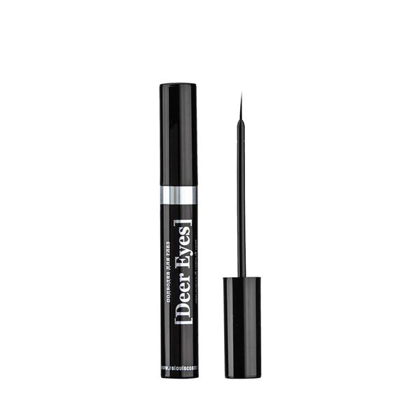 Подводка для глаз черная Deer Eyes Professional Relouis 7г