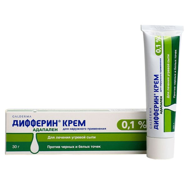 Дифферин крем для наружного применения 0,1% 30г фото №2