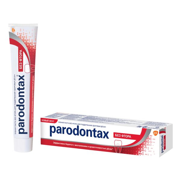 Паста зубная без фтора Parodontax/Пародонтакс 75мл фото №2