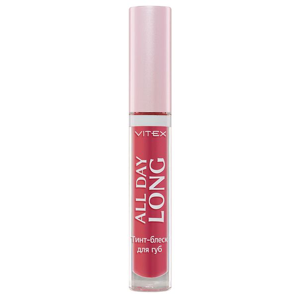 Тинт-блеск для губ All day long Витэкс 3г тон 34 Pink nude