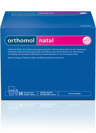 Натал для женщин Orthomol/Ортомоль саше двойное 30шт