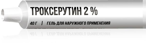 Троксерутин гель для наружного применения 2% 40г фото №2