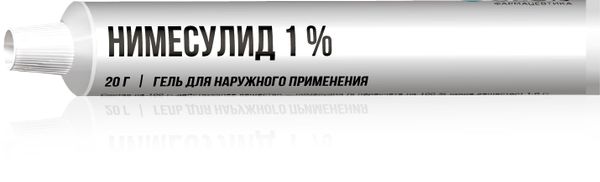 Нимесулид гель для наружного применения 1% 20г фото №2